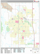 Fort Collins Digital Map Premium Style